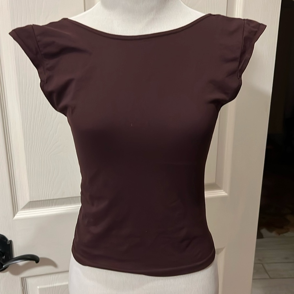 COPY - Intimately Free People M/L low back bodycon top